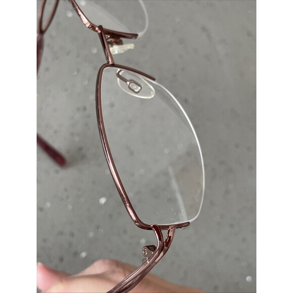 SOPHIA LOREN Bronze Eyeglass Frames ONLY M210 Zyloware 118 Violet 52-17-135 - Picture 13 of 14